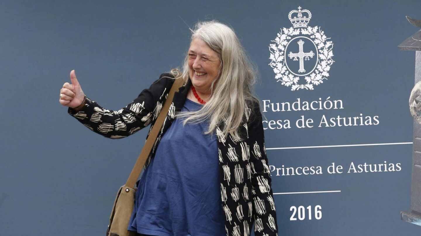 La latinista Mary Bears, en la Fundación Premios Princesa de Asturias.