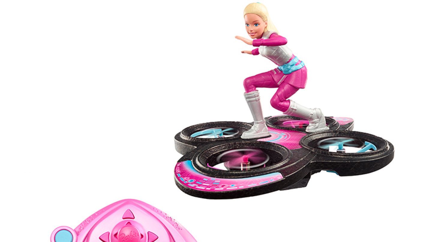 Barbie Dron Skate