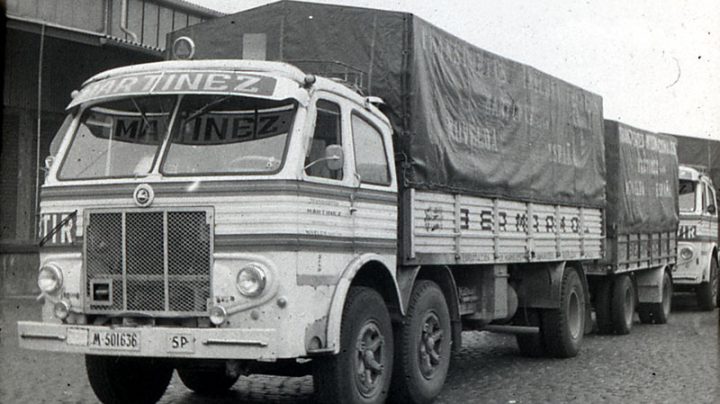 Antiguo camión Pegaso.