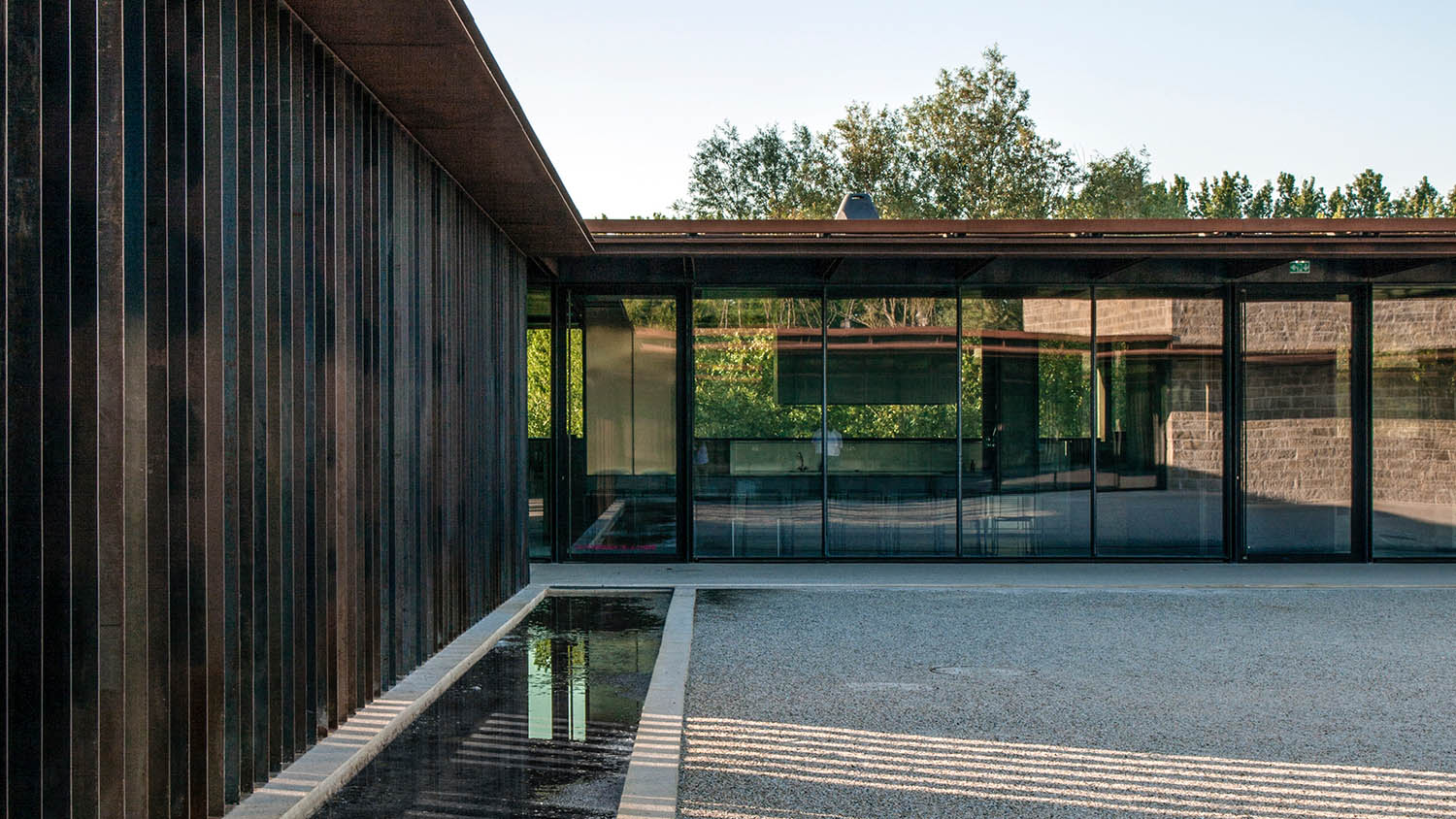 Interior de La Cuisine Art Center en Nègrepelisse, Francia, 2014.