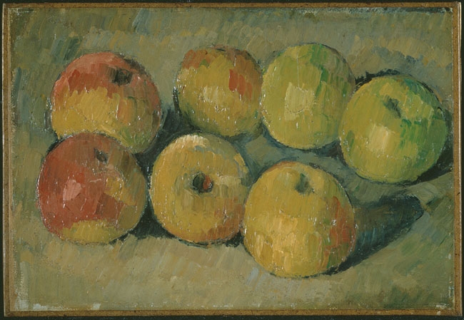 Bodegón con manzanas, de Paul Cézanne, que John Maynard Keynes adquirió en una subasta en París en 1918.