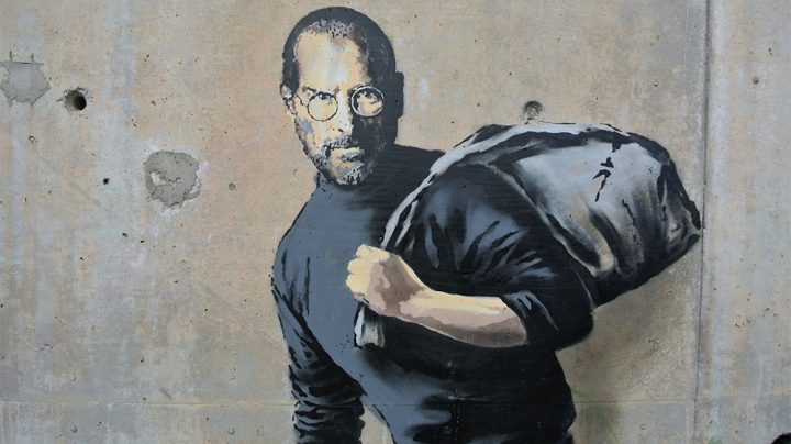 Steve Jobs, por Bansky.