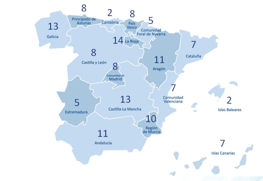 La Rioja, la comunidad con un mayor porcentaje de uso de lentillas. Las que menos, Cantabria e Islas Baleares.