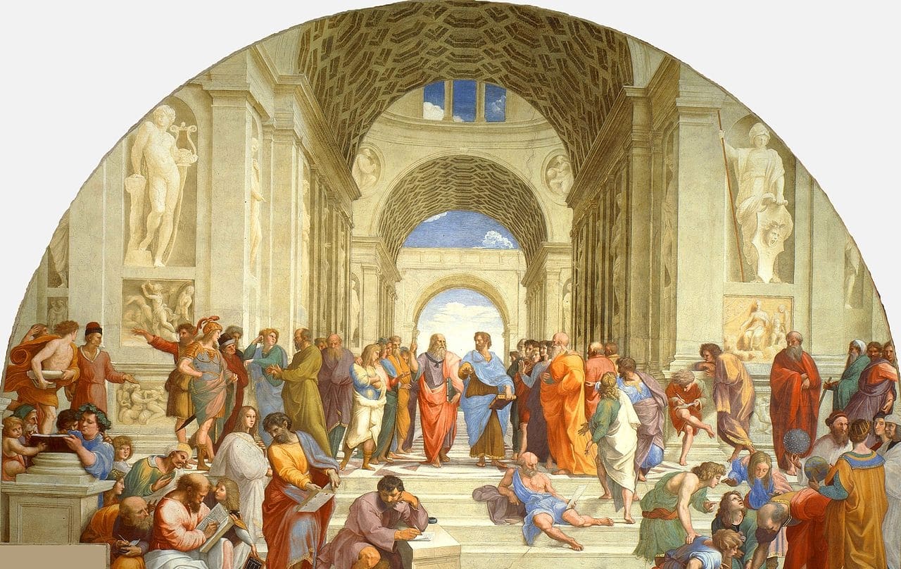 La Escuela de Atenas
