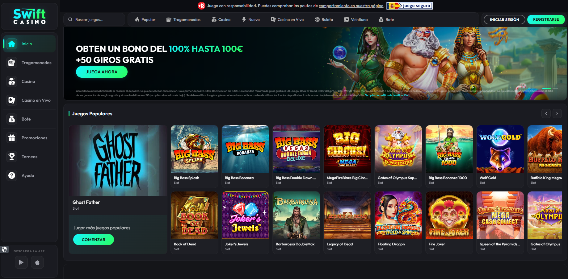 Swift Casino Sitio Web