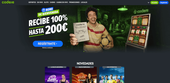 Codere Sitio Web