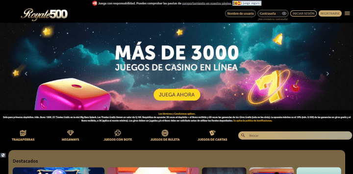 Royale500 Sitio Web