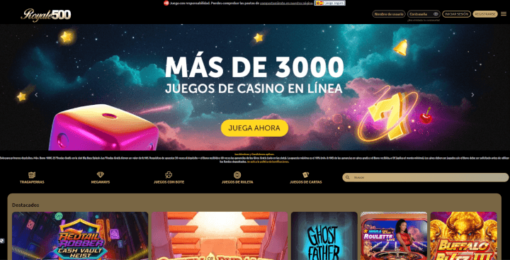 Royale500 sitio web