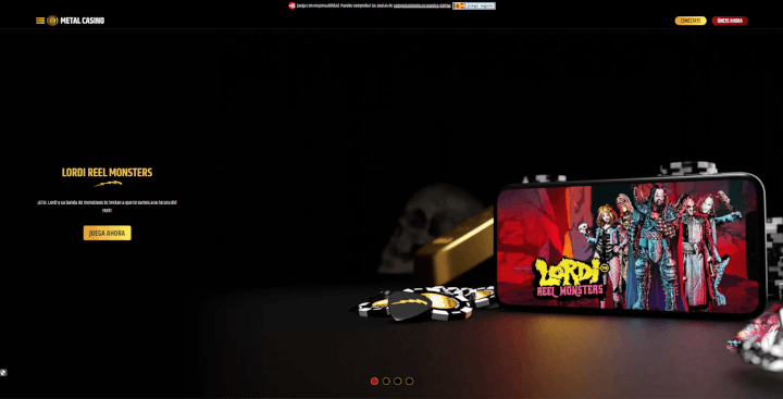 Metal Casino sitio web