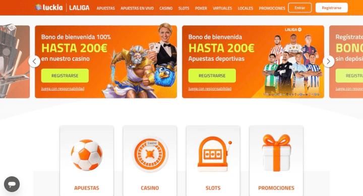 Luckia sitio web