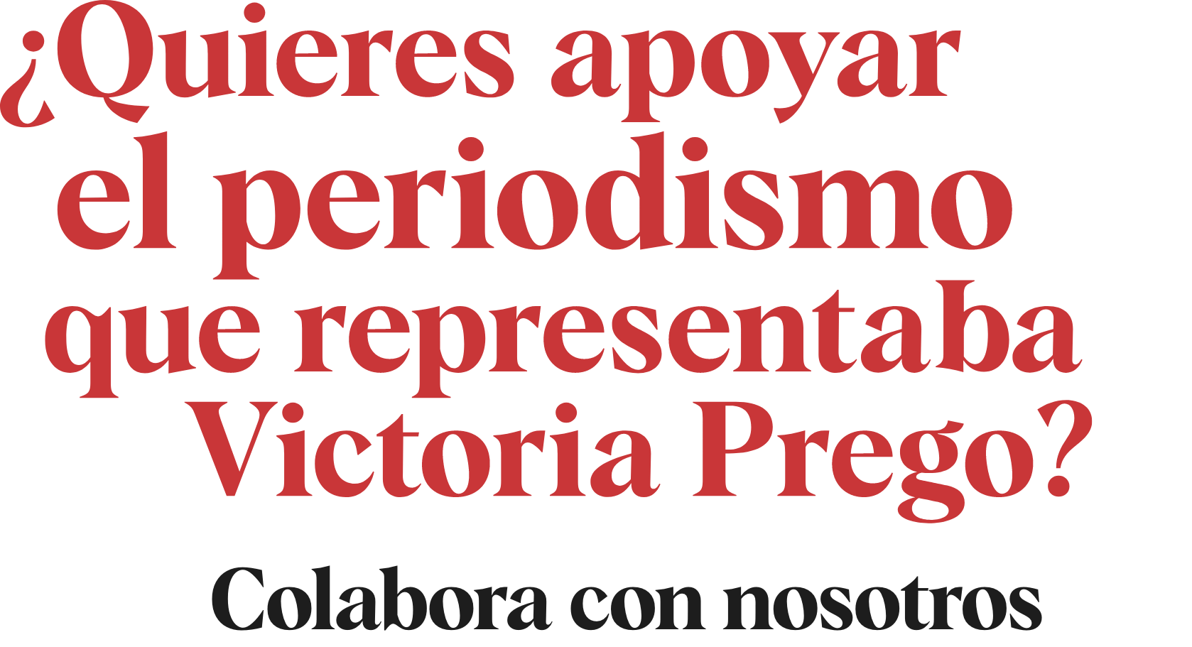 Colabora con El Independiente