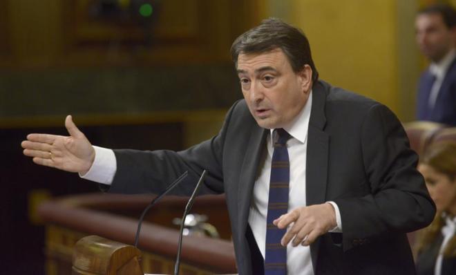 Aitor Esteban, portavoz del PNV en el Congreso de los Diputados