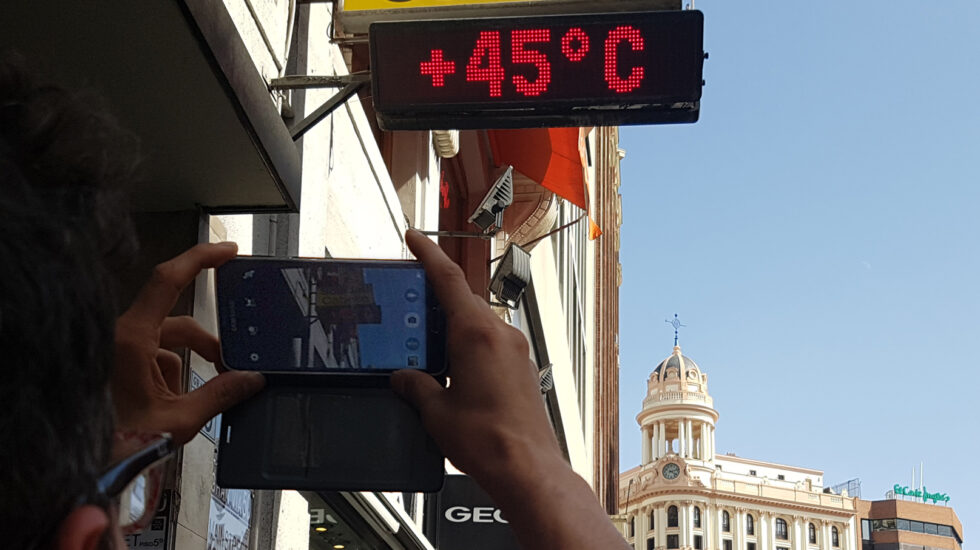 Termómetro a 45ºC