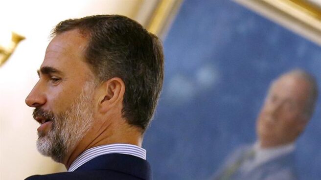 El Rey Felipe, en Zarzuela.