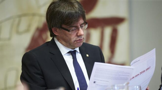 El presidente de la Generalitat, Carles Puigdemont.