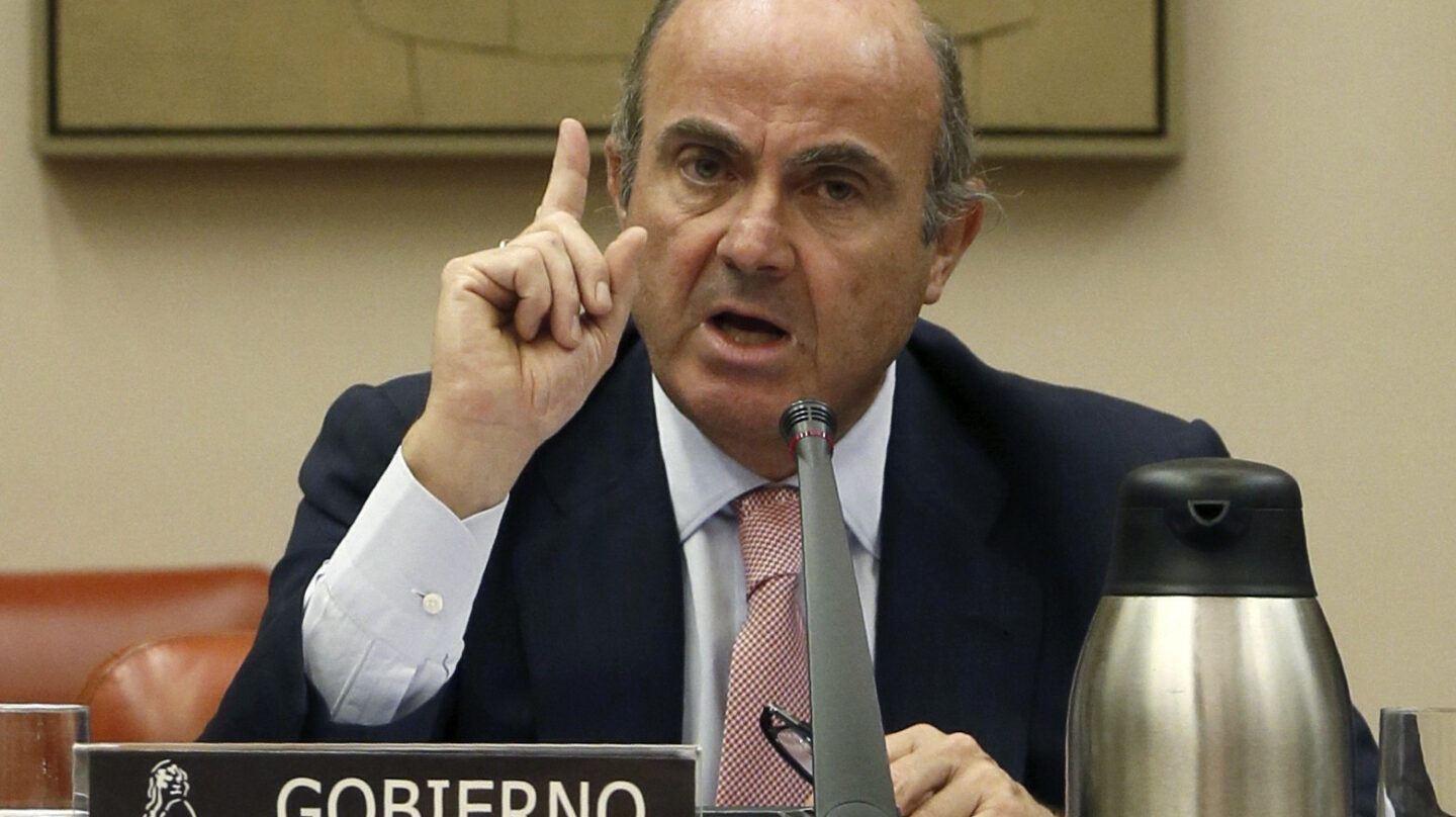 El ministro de Economía, Luis de Guindos.