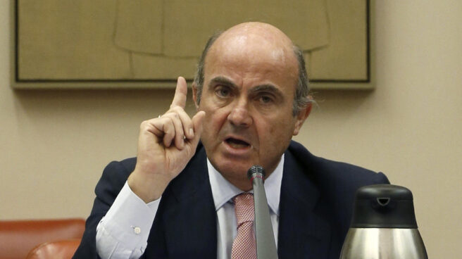 COMPARECENCIA LUIS DE GUINDOS El ministro de Economía, Luis de Guindos.