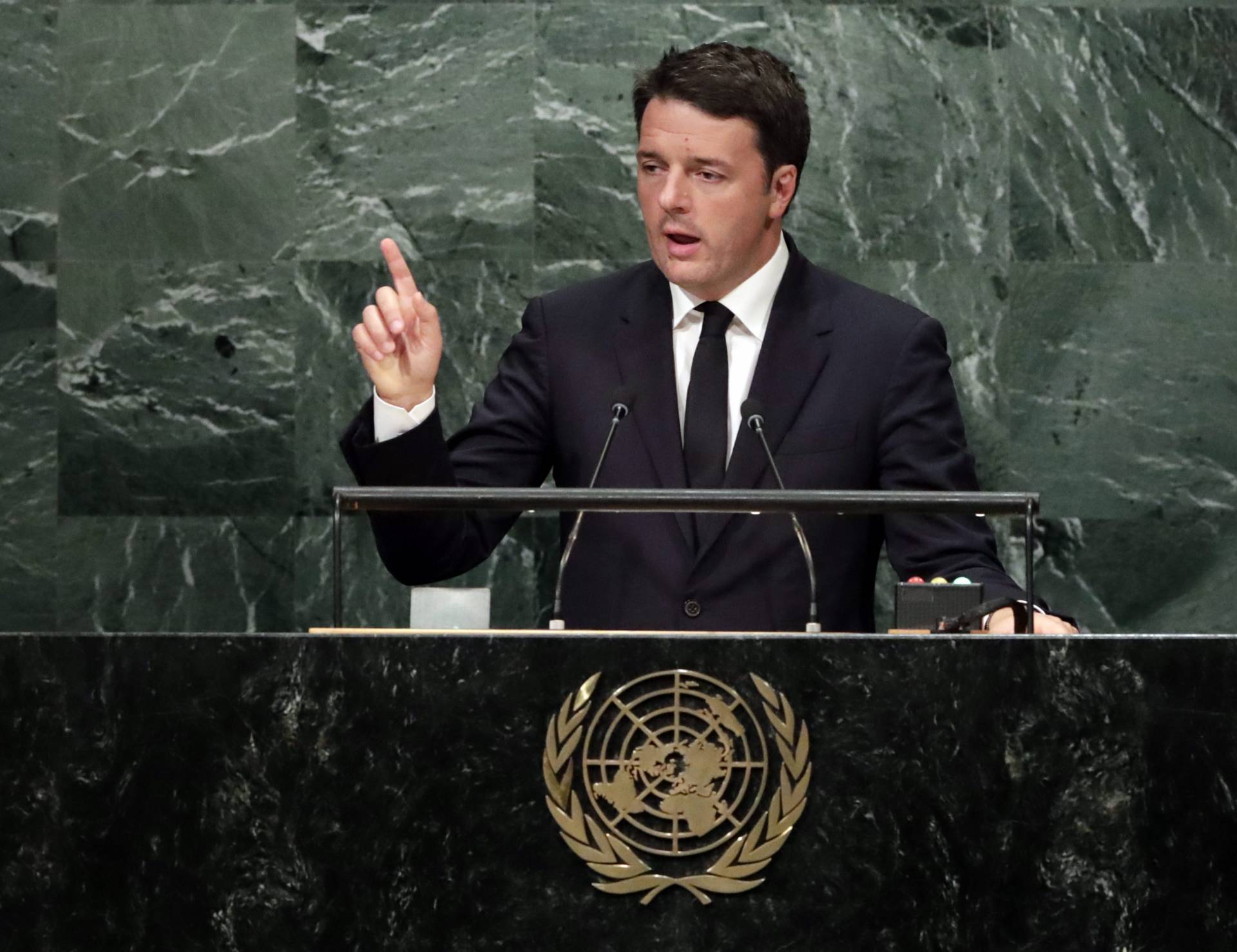 Matteo Renzi, primer ministro italiano.