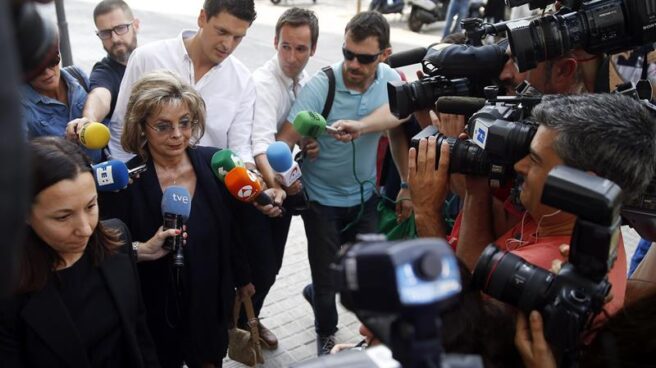 La ex concejal del PP en Valencia, María José Alcón, niega al juez el blanqueo en el PP