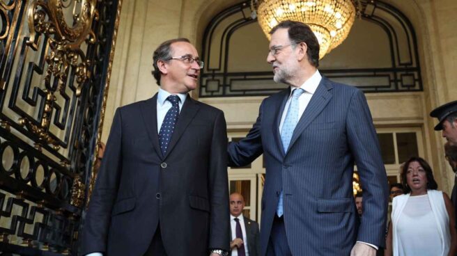 Alfonso Alonso y Mariano Rajoy,