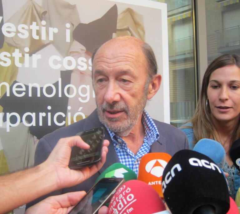 Rubalcaba: "Si decimos 'no es no' a Rajoy estamos yendo a terceras elecciones"