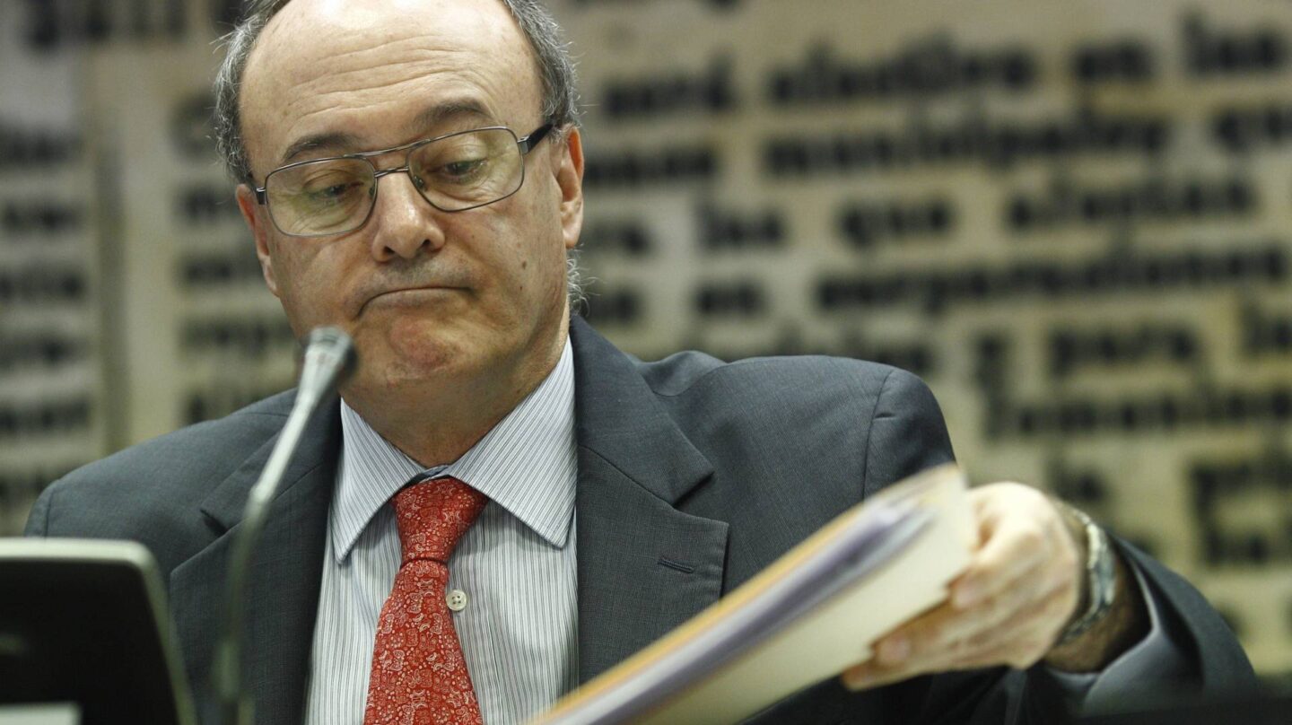 El gobernador del Banco de España, Luis María Linde.