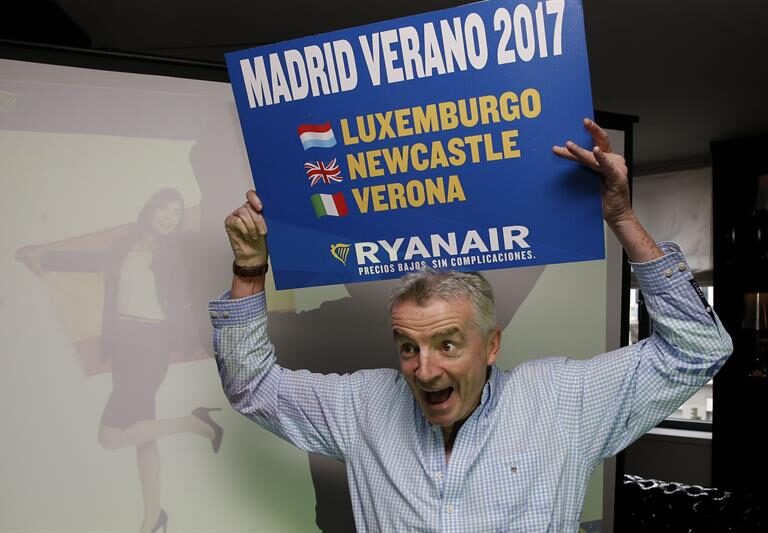 El Gobierno expedienta a Ryanair por la cancelación de 50 vuelos diarios