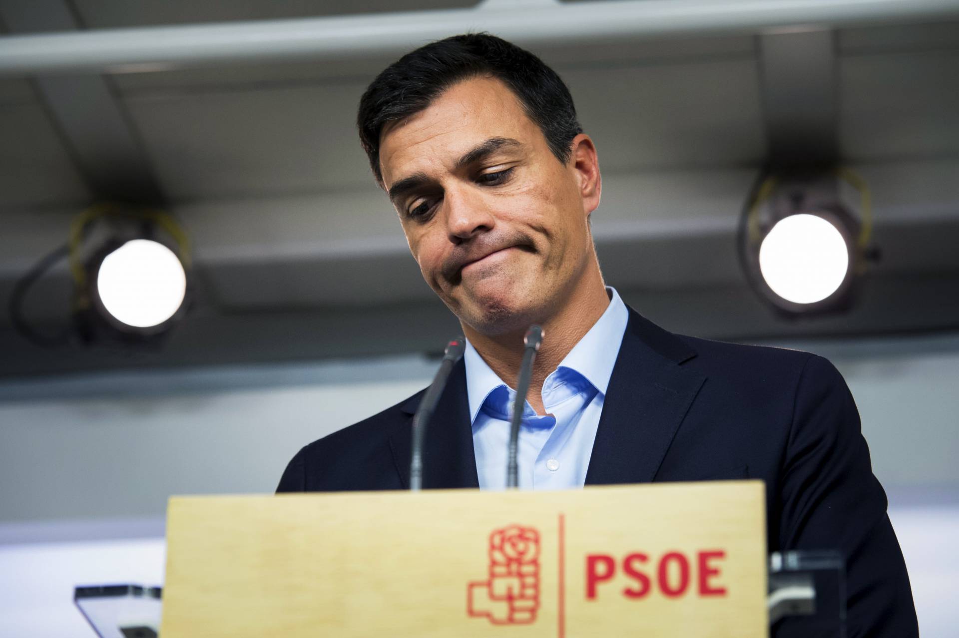 El ex secretario general del PSOE, Pedro Sánchez.