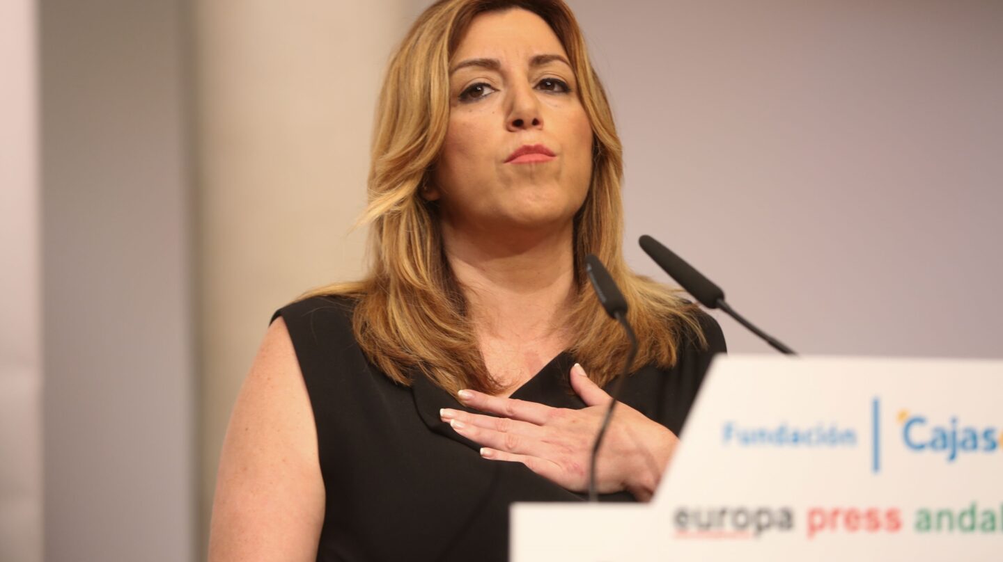 La presidenta de la Junta de Andalucía y secretaria general del PSOE-A, Susana Díaz.