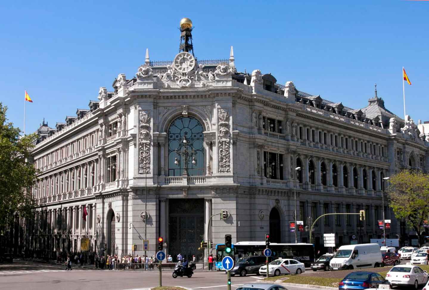 Sede del Banco de España, en Madrid.