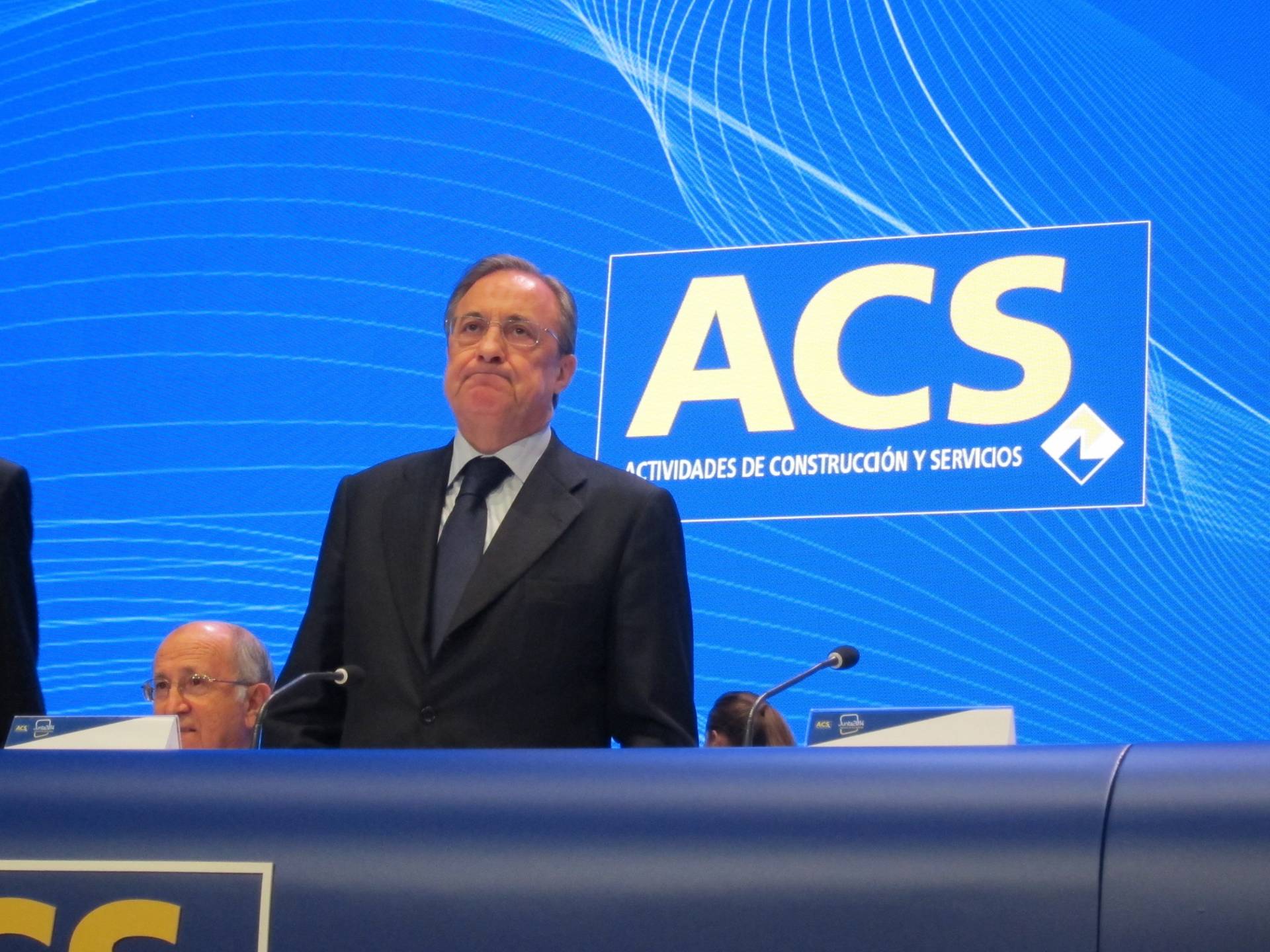 Florentino Pérez, presidente de ACS.