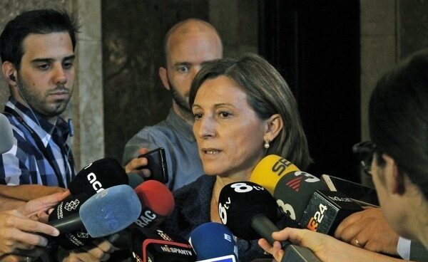 Forcadell ve "muy grave" la situación tras reunirse con Puigdemont