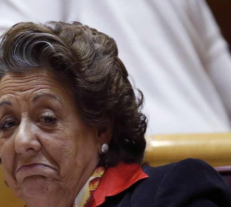 El Supremo cita a declarar a Rita Barberá el próximo 21 de noviembre
