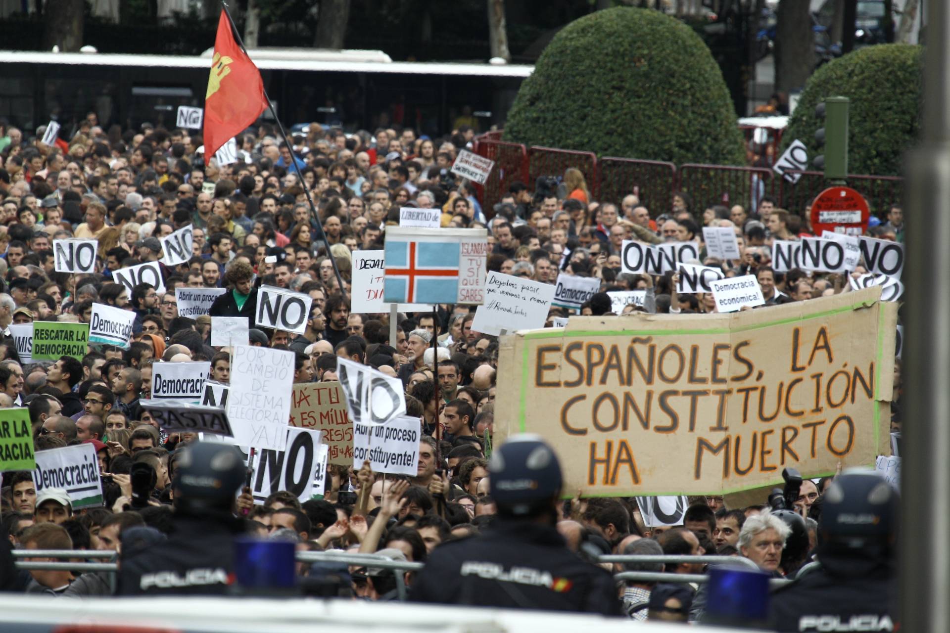 Manifestación Rodea el Congreso del 25 de septiembre de 2012.