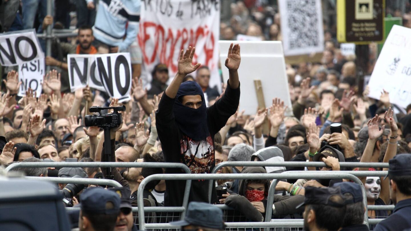 Manifestación Rodea el Congreso del 25 de septiembre de 2012.