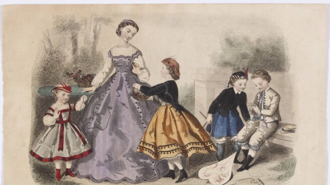 Vestidos típicos de la moda del siglo XIX