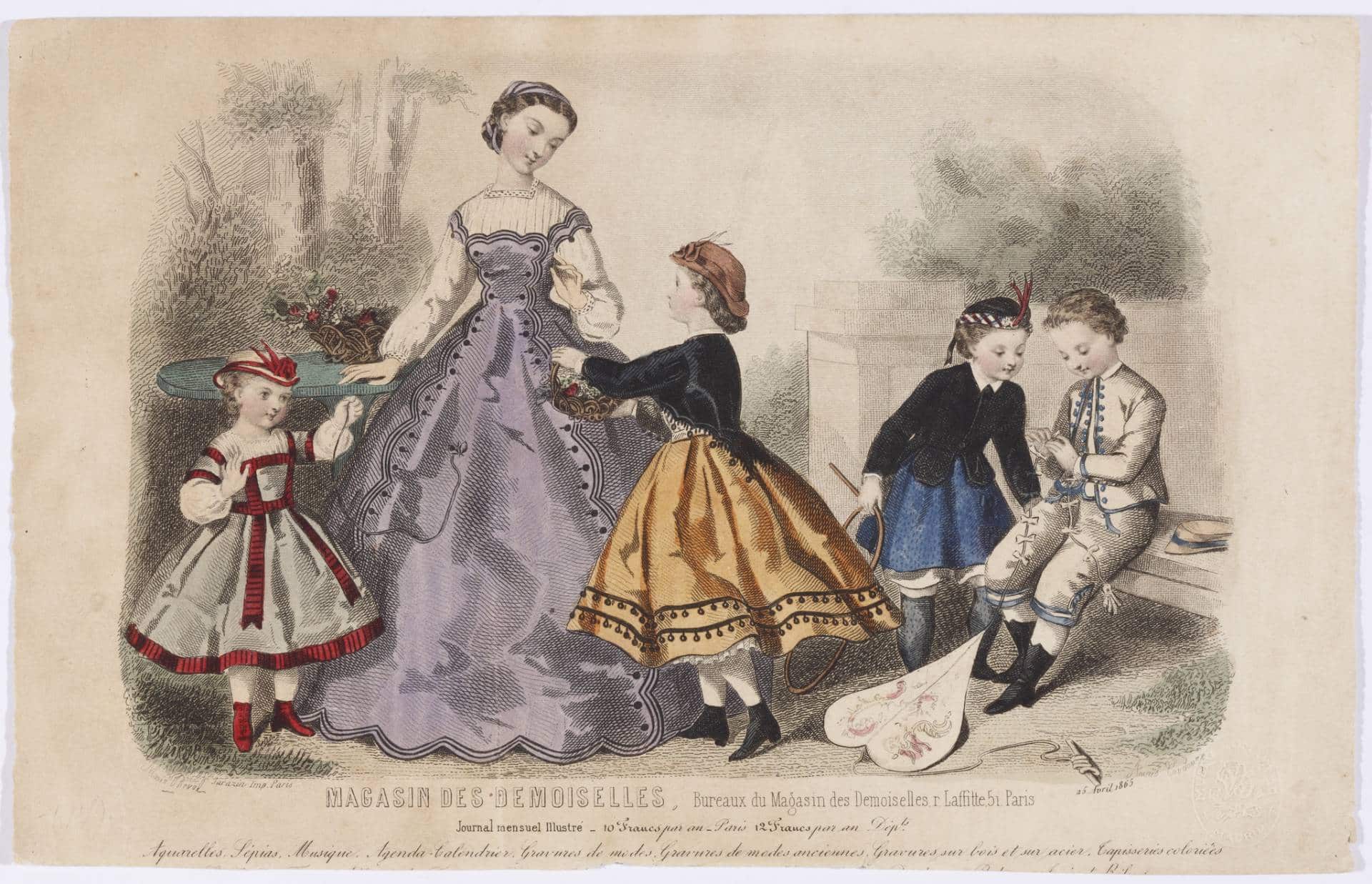 La revolucion de la moda en el siglo XIX