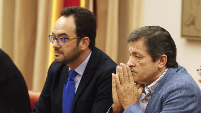Antonio Hernando y Javier Fernández