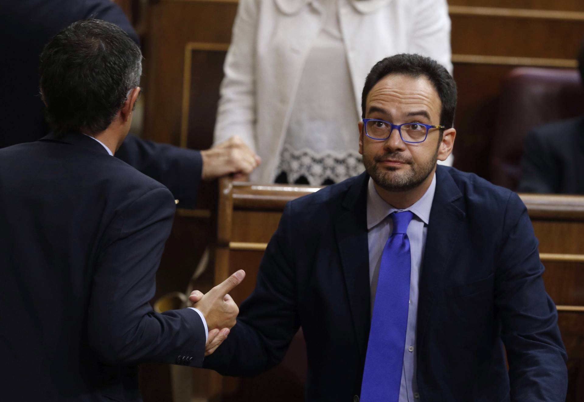 Antonio Hernando rechaza asistir al Congreso Federal del PSOE