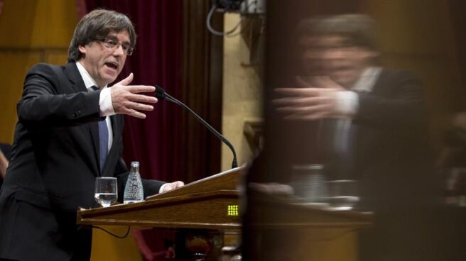 puigdemont El presidente de la Generalitat, Carles Puigdemont.