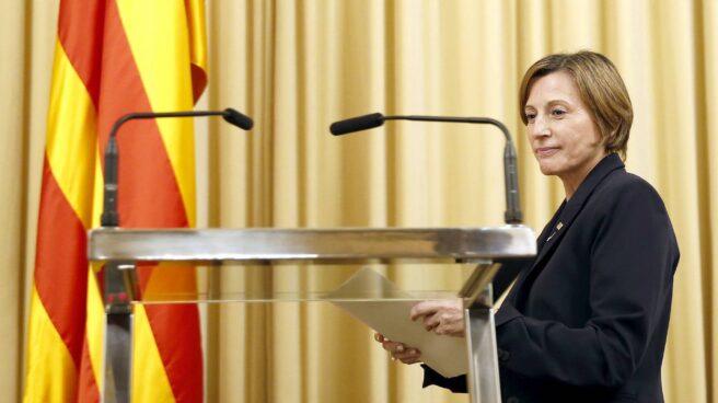 La presidenta del Parlamento catalán, Carme Forcadell.