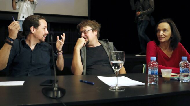 Iglesias, Doménech y Bescansa, en el Consejo Ciudadano de Podemos.