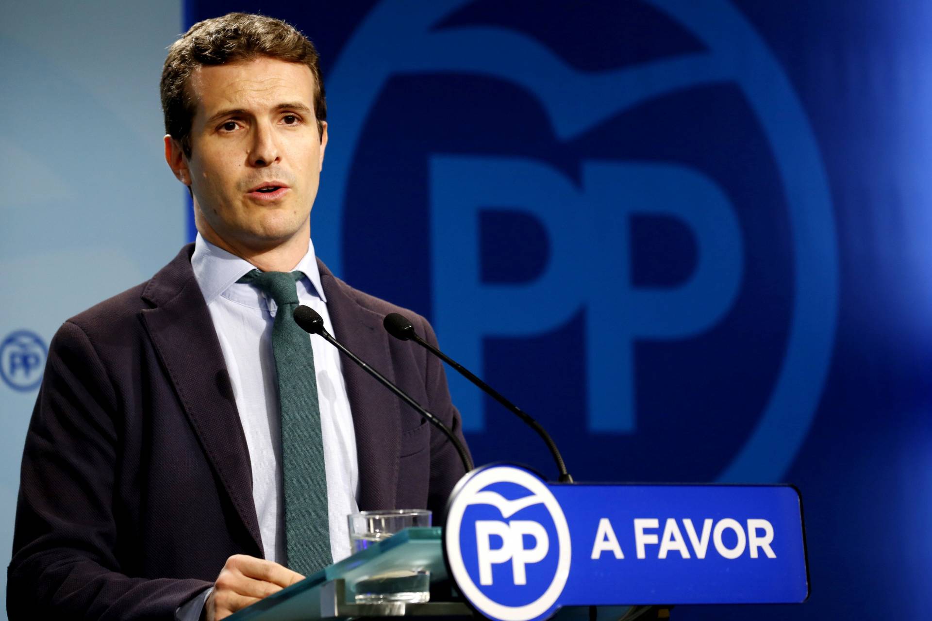 El vicesecretario de Comunicación del PP, Pablo Casado.