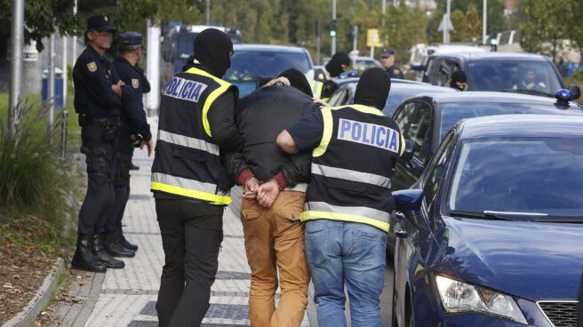 Una de las detenciones yihadistas en España.