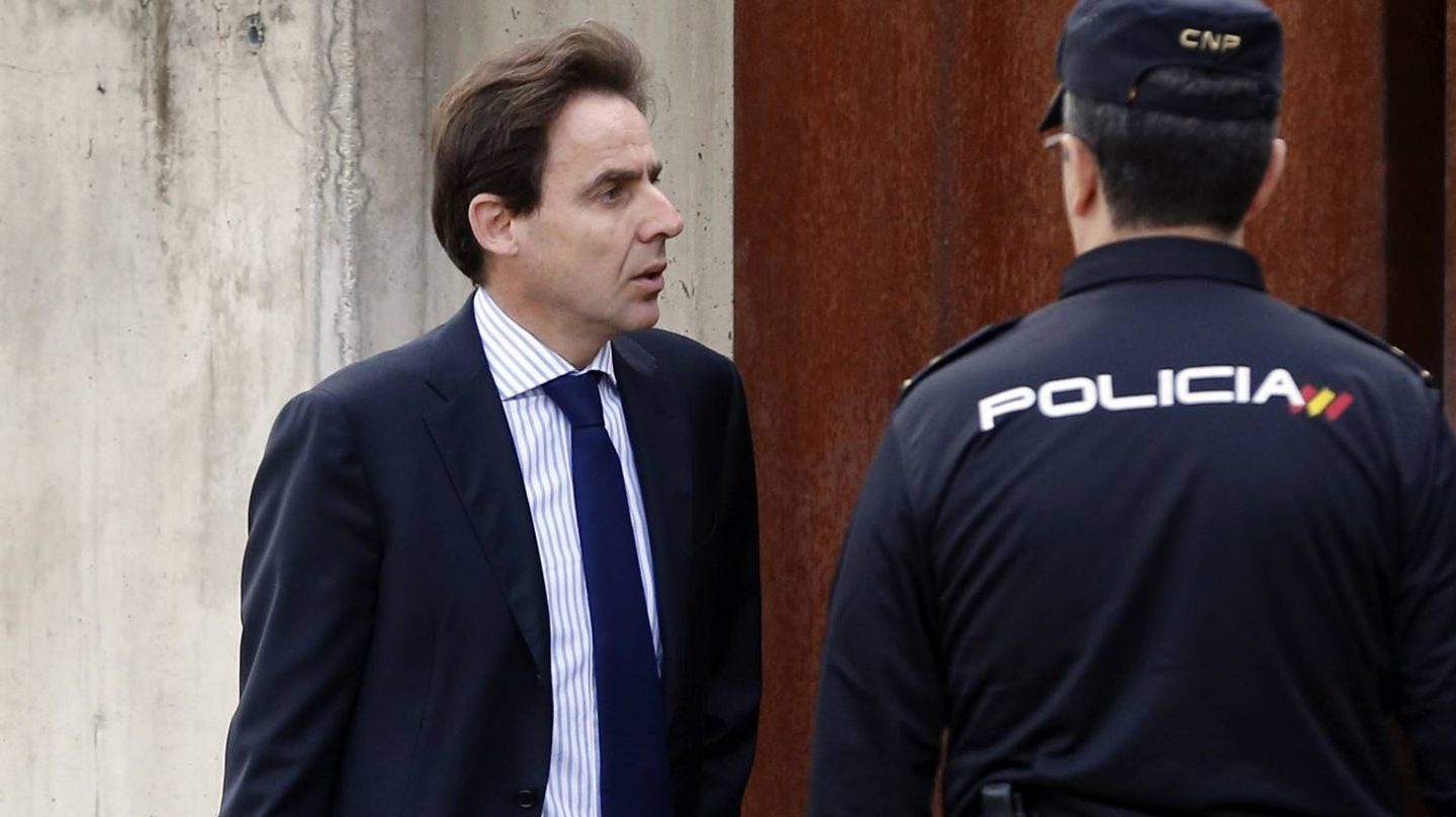 Javier López Madrid, dirigiéndose a la Audiencia Nacional.