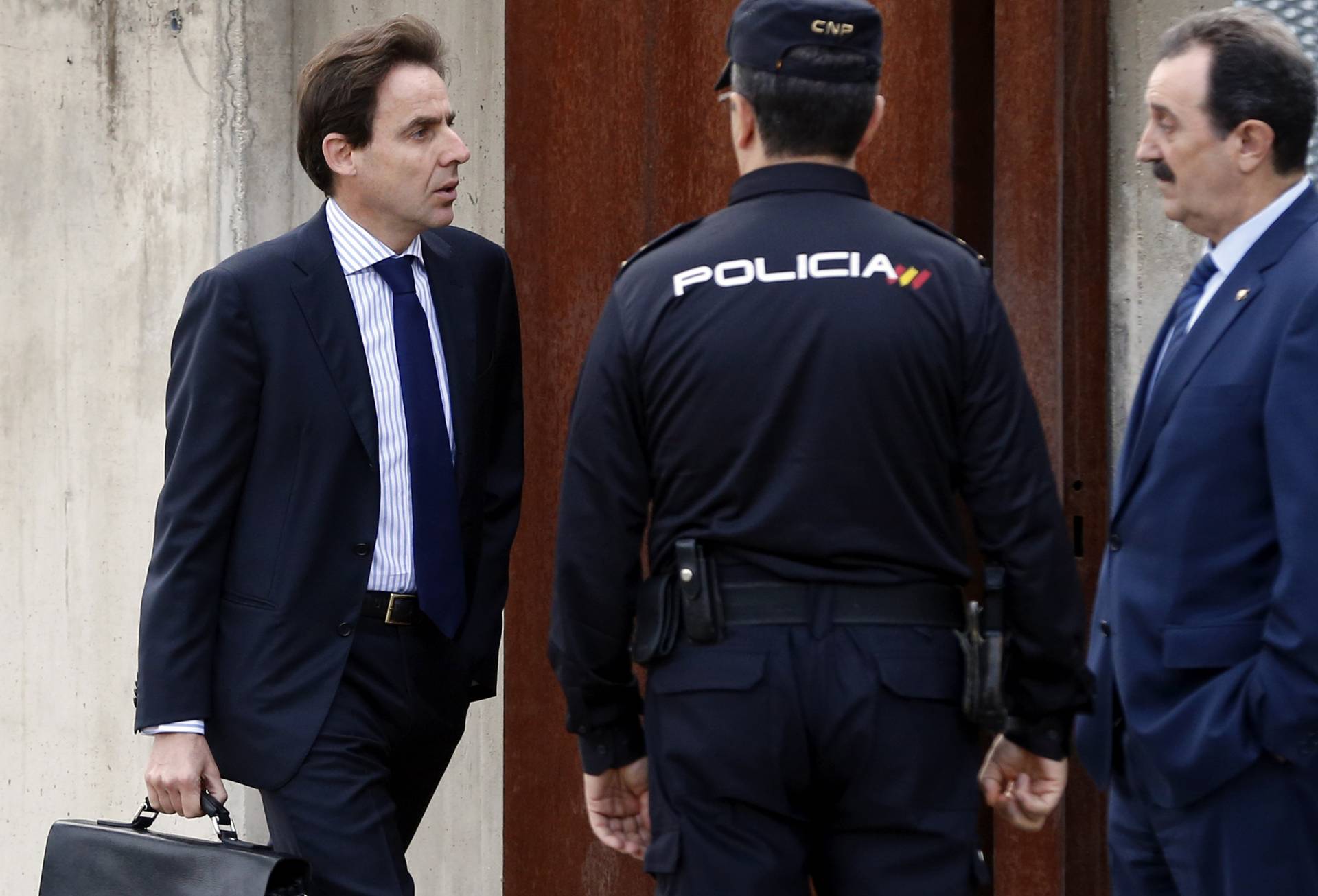 Javier López Madrid, dirigiéndose a la Audiencia Nacional.