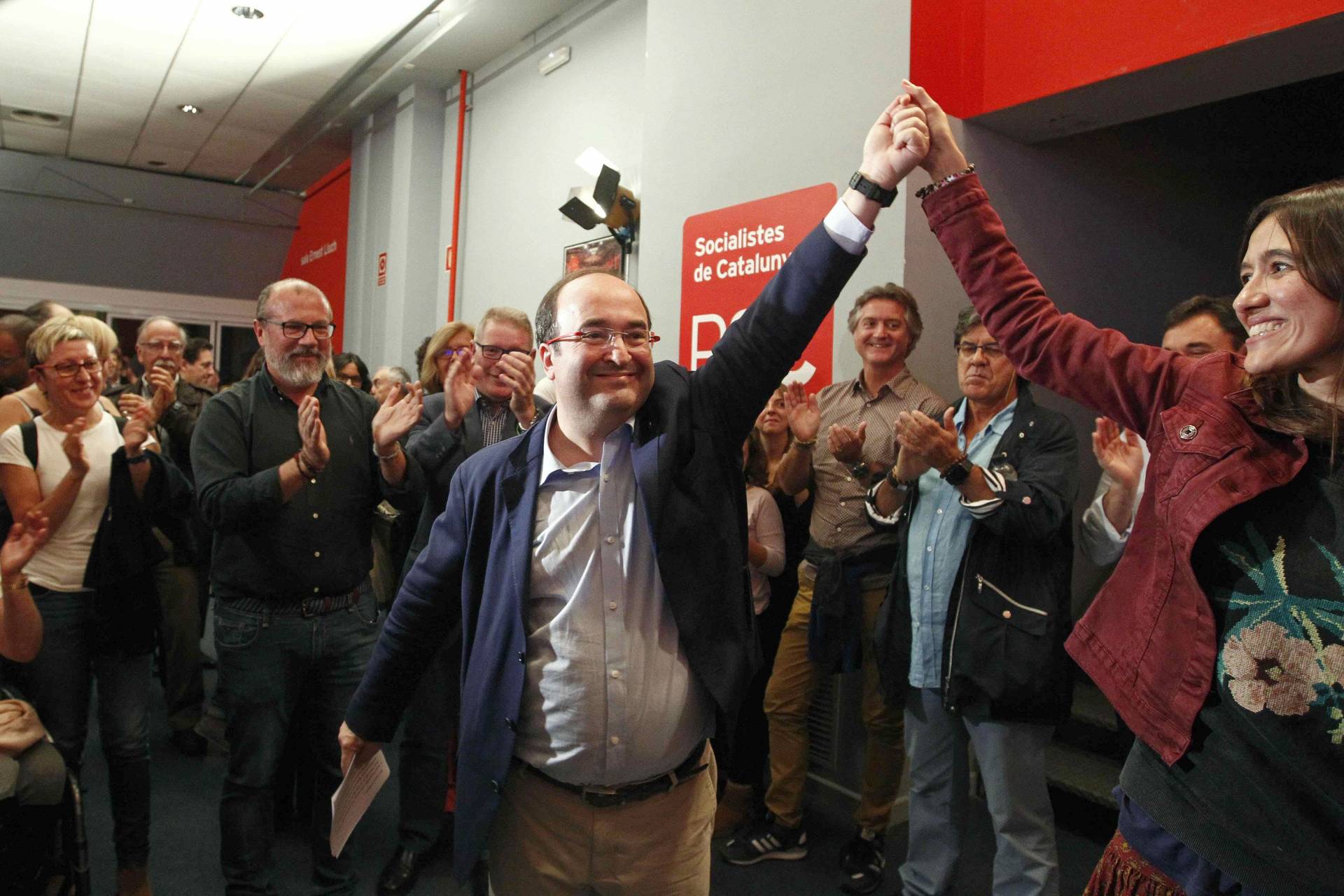 Con Miquel Iceta gana el aparato pero se mantendrá el "no" a Rajoy