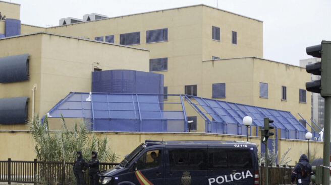 PROTESTA EN EL CIE DE ALUCHE (MADRID) Vista general del Centro de Internamiento de Extranjeros de Aluche, en Madrid.