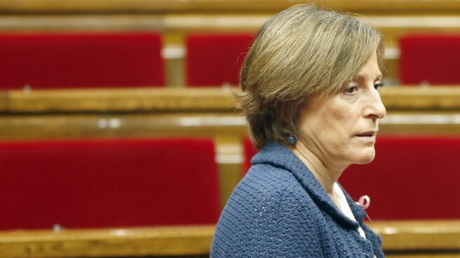 La presidenta del Parlament de Cataluña, Carme Forcadell.