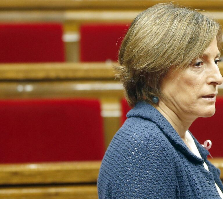 La Fiscalía acusa a Forcadell de "dinamitar" el Estado
